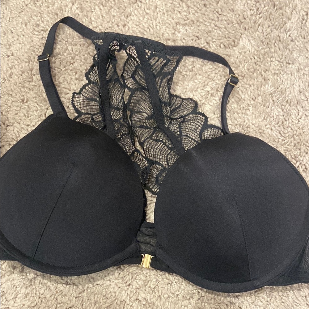 Elegant Black Lace Women's Bra